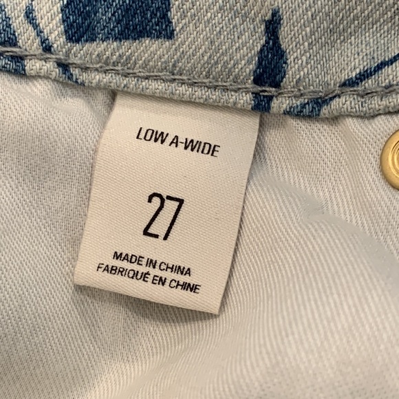 BDG Urban Outfitters UO Low & Wide Jean Floral Print - Picture 11 of 11